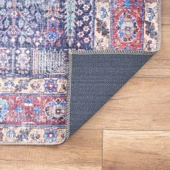 Top Square Tapis Puna - Polyester - Multicolore -Tapis Soldes Boutique 1000329913 220318 031 DETAILS P000000001000329913
