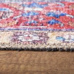 Top Square Tapis Puna - Polyester - Multicolore -Tapis Soldes Boutique 1000329913 220318 033 DETAILS P000000001000329913