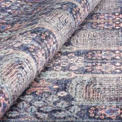 Top Square Tapis Puna - Polyester - Multicolore -Tapis Soldes Boutique 1000329913 220318 034 DETAILS P000000001000329913