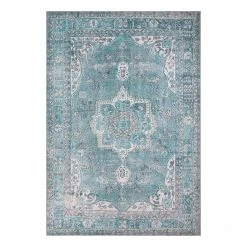 Top Square Tapis de couloir Marlai - Polyester - Vert