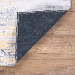 Top Square Tapis Funk IV - Polyester - Jaune -Tapis Soldes Boutique 1000329927 220307 040 DETAILS P000000001000329927