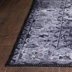 Top Square Tapis Mailisa - Polyester - Gris -Tapis Soldes Boutique 1000329932 220307 050 DETAILS P000000001000329932