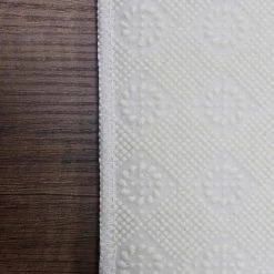 Top Square Tapis Marmoreo - Polyester - Blanc / Doré -Tapis Soldes Boutique 1000329942 220307 060 DETAILS P000000001000329942