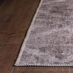 Top Square Tapis Dorian II - Polyester - Marron -Tapis Soldes Boutique 1000329944 220307 050 DETAILS P000000001000329944