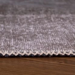 Top Square Tapis Dorian II - Polyester - Marron -Tapis Soldes Boutique 1000329944 220307 060 DETAILS P000000001000329944