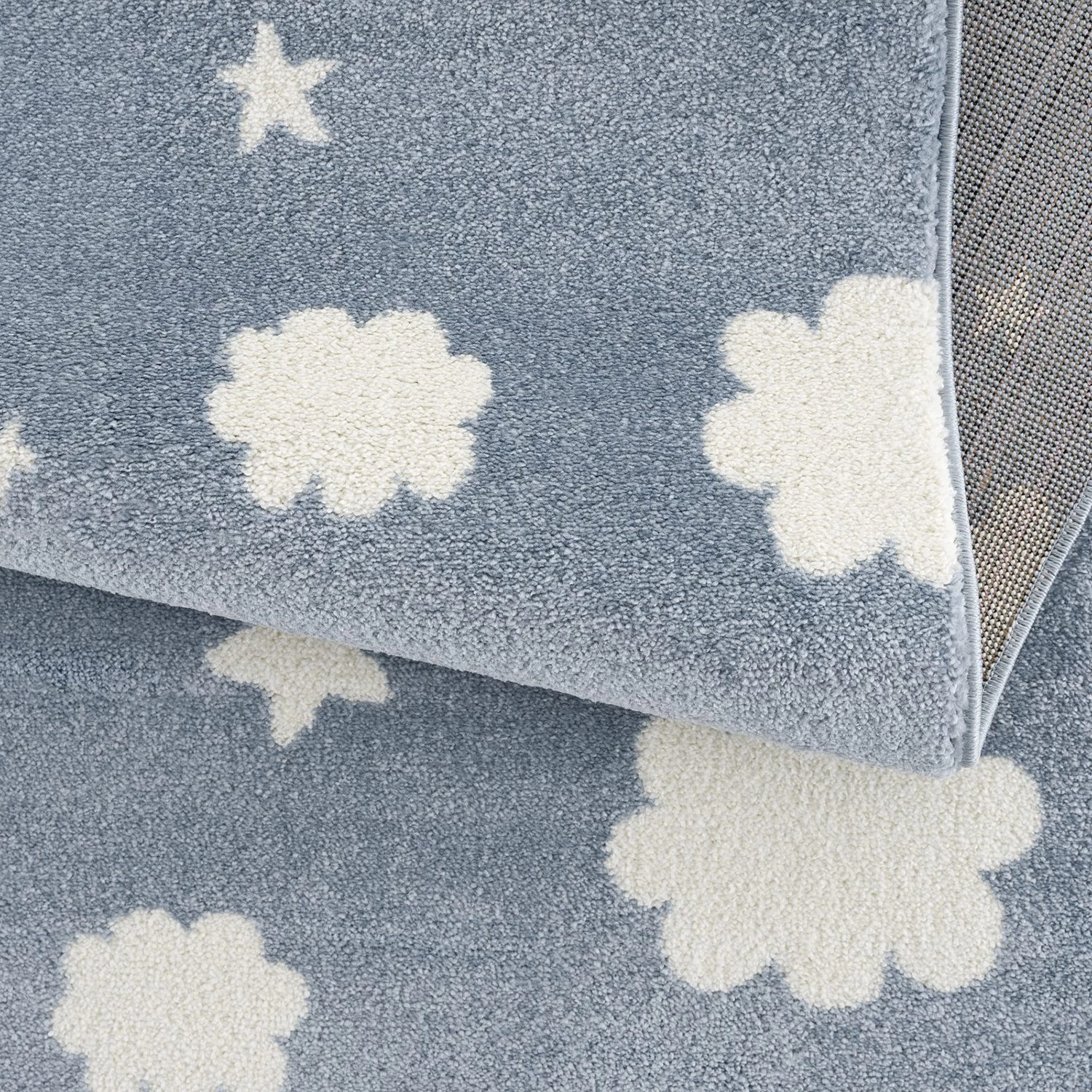 Happy Rugs Tapis enfant Nighttime - Polypropylène - Bleu layette - 120 x 180 cm 6 Happy Rugs Tapis enfant Nighttime - Polypropylène - Bleu layette - 120 x 180 cm – Image 4