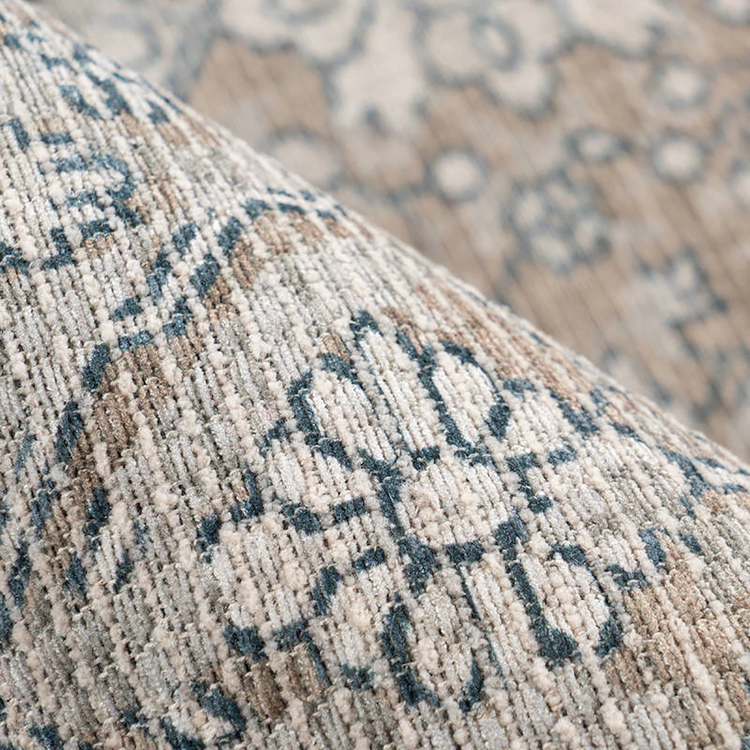 INSTYLE by Kayoom Tapis Percy 100 - Coton / Polyester - Kaki - 120 x 170 cm 6 INSTYLE by Kayoom Tapis Percy 100 - Coton / Polyester - Kaki - 120 x 170 cm – Image 4