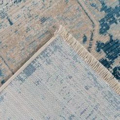 INSTYLE by Kayoom Tapis Dilan 200 - Polyproylène - Bleu - 120 x 170 cm -Tapis Soldes Boutique 1000334106 220309 050 DETAILS P000000001000334106