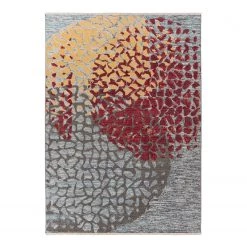 INSTYLE by Kayoom Tapis Dilan 400 - Polypropylène - Rouge - 120 x 170 cm