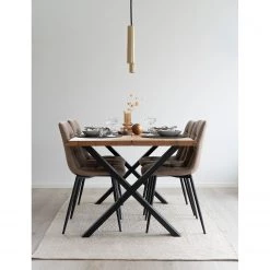 Top Square Tapis Menorca II - PET (Polytéréphtalate d'éthylène) recyclé - Sable -Tapis Soldes Boutique 1000336303 220224 020 MOOD DETAILS P000000001000336303 mood