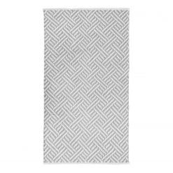 Top Square Tapis de couloir Mataro - PET (Polytéréphtalate d'éthylène) recyclé - Gris