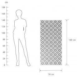 Butlers Tapis int. / ext. COLOUR CLASH MOSAIK - Polypropylène / Matériaux recyclés - Gris 11 Butlers Tapis int. / ext. COLOUR CLASH MOSAIK - Polypropylène / Matériaux recyclés - Gris -Tapis Soldes Boutique 1000338255 220228 500 SKETCH DETAILS P000000001000338255 sketch