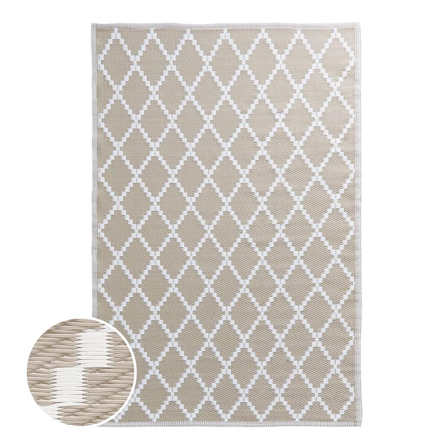 Butlers Tapis int. / ext. RAUTEN II - Polypropylène - Naturel - 118 x 180 cm 3 Butlers Tapis int. / ext. RAUTEN II - Polypropylène - Naturel - 118 x 180 cm