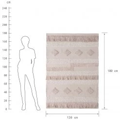 Butlers Tapis ALL NATURE VI - Coton - Crème -Tapis Soldes Boutique 1000338300 220228 500 SKETCH DETAILS P000000001000338300 sketch