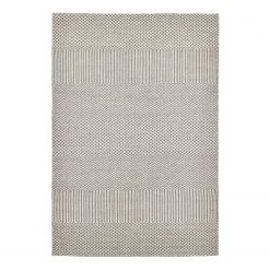 THEKO die markenteppiche Tapis en laine Trondheim III - Laine vierge - Naturel - 55 x 80 cm