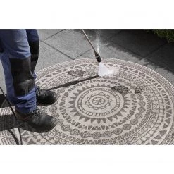 Northrugs Tapis int. / ext. Coron - Polypropylène - Diamètre : 200 cm 11 Northrugs Tapis int. / ext. Coron - Polypropylène - Diamètre : 200 cm -Tapis Soldes Boutique 1000340633 220401 050 DETAILS P000000001000340633