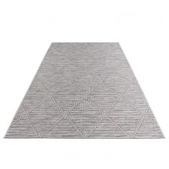 ELLE DECORATION Tapis intérieur / extérieur Yonne - Polypropylène - Crème - 155 x 230 cm -Tapis Soldes Boutique 1000340665 220401 030 DETAILS P000000001000340665