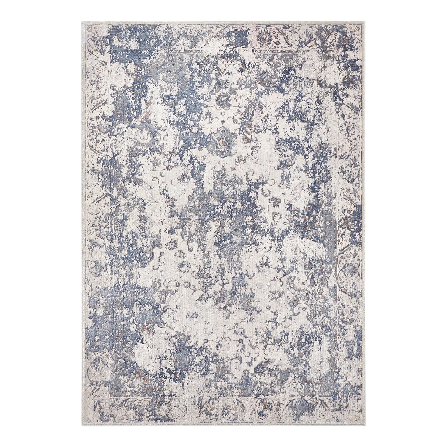 ELLE DECORATION Tapis Corrèze - Viscose / Polyester - Argenté - 80 x 125 cm 3 ELLE DECORATION Tapis Corrèze - Viscose / Polyester - Argenté - 80 x 125 cm