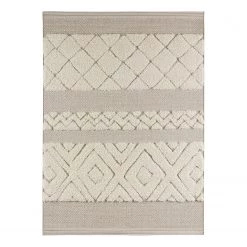 Mint Rugs Tapis intérieur / extérieur Todra - Polypropylène - Crème / Beige - 200 x 290 cm