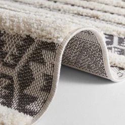 Mint Rugs Tapis de couloir int. / ext. Sebou - Polypropylène - Beige - 80 x 150 cm -Tapis Soldes Boutique 1000340744 220401 040 DETAILS P000000001000340744