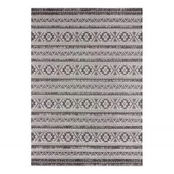 Mint Rugs Tapis intérieur / extérieur Sebou - Polypropylène - Gris - 200 x 290 cm