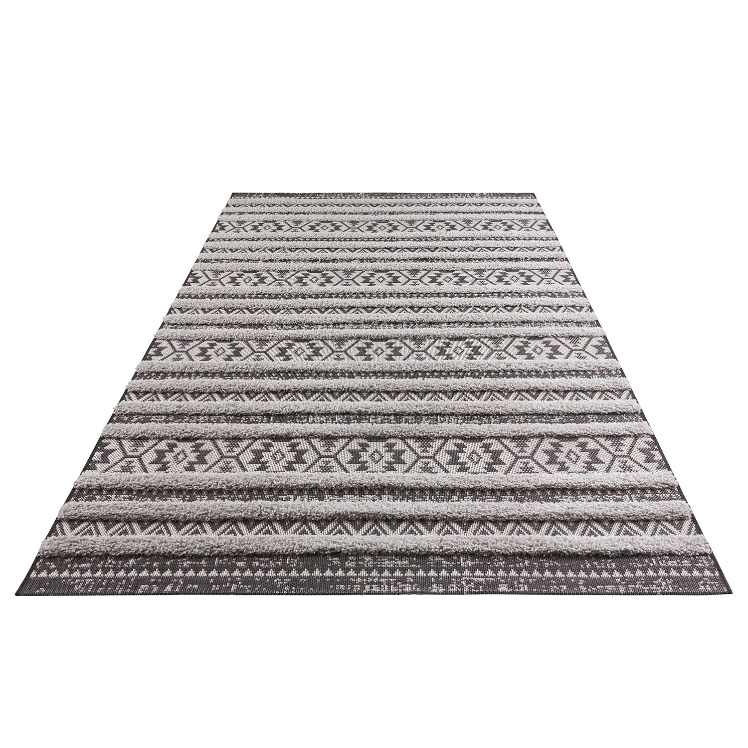 Mint Rugs Tapis intérieur / extérieur Sebou - Polypropylène - Gris - 200 x 290 cm 5 Mint Rugs Tapis intérieur / extérieur Sebou - Polypropylène - Gris - 200 x 290 cm – Image 3