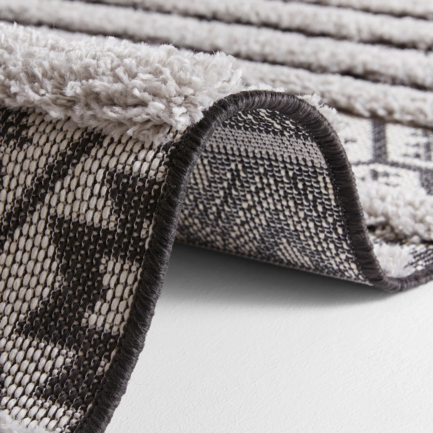 Mint Rugs Tapis intérieur / extérieur Sebou - Polypropylène - Gris - 200 x 290 cm 6 Mint Rugs Tapis intérieur / extérieur Sebou - Polypropylène - Gris - 200 x 290 cm – Image 4