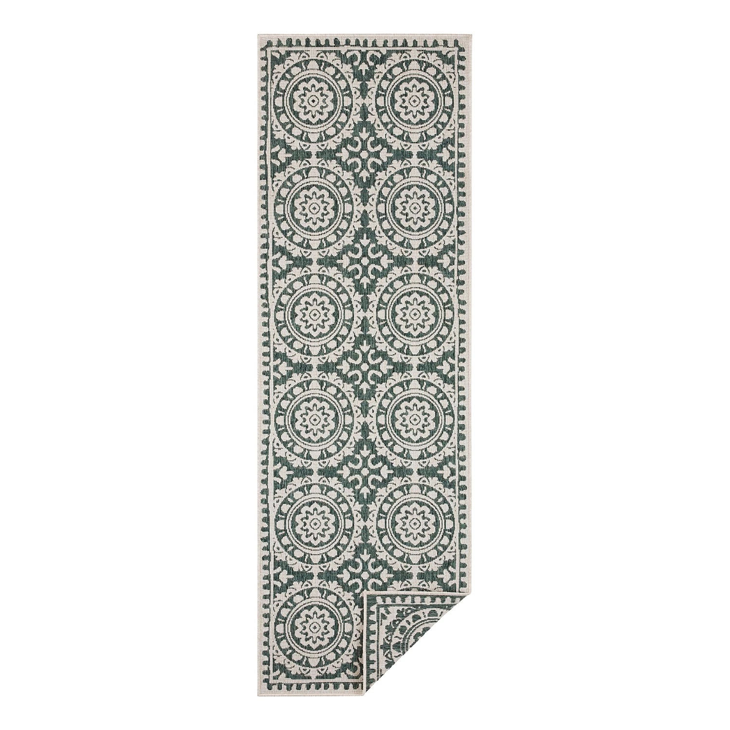 Northrugs Tapis de couloir int. / ext. Jardin - Polypropylène - Vert - 80 x 250 cm 3 Northrugs Tapis de couloir int. / ext. Jardin - Polypropylène - Vert - 80 x 250 cm