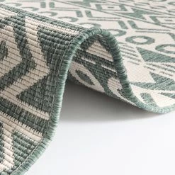 Top Square Tapis de couloir int. / ext. Gundagai - Polypropylène - Vert 8 Top Square Tapis de couloir int. / ext. Gundagai - Polypropylène - Vert -Tapis Soldes Boutique 1000340910 220401 030 DETAILS P000000001000340910