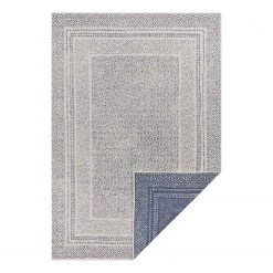 Top Square Tapis int. / ext. Timola - Polypropylène - Bleu - 120 x 170 cm