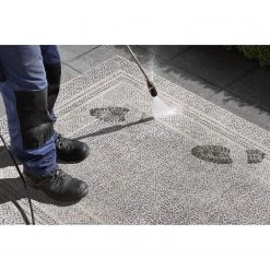 Top Square Tapis int. / ext. Timola - Polypropylène - Bleu - 120 x 170 cm -Tapis Soldes Boutique 1000340949 220401 040 DETAILS P000000001000340949