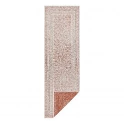 Top Square Tapis de couloir int. / ext. Timola - Polypropylène - Rouge - 80 x 250 cm