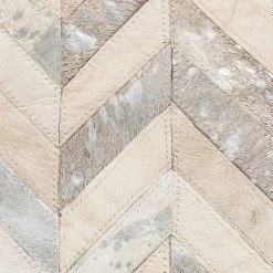 Kare Design Tapis en peau Spike Elegance - Peau de vache / Coton - Multicolore -Tapis Soldes Boutique 1000341123 220411 030 DETAILS P000000001000341123