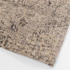Kare Design Tapis Vintage - Polyester / Coton - Gris -Tapis Soldes Boutique 1000341131 220411 030 DETAILS P000000001000341131