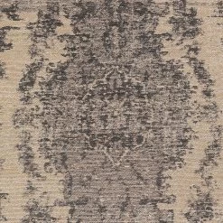 Kare Design Tapis Vintage - Polyester / Coton - Gris -Tapis Soldes Boutique 1000341131 220411 040 DETAILS P000000001000341131