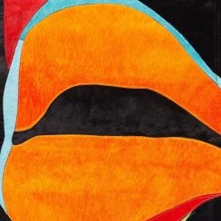 Kare Design Tapis en peau Beauty Pop - Peau de vache / Laine - Multicolore -Tapis Soldes Boutique 1000341135 220411 040 DETAILS P000000001000341135