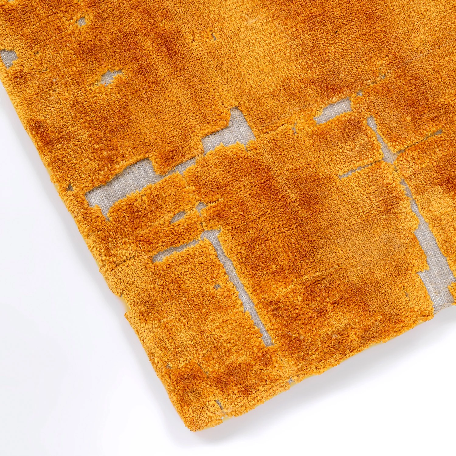 Kare Design Tapis Primo - Coton / Viscose - Jaune 5 Kare Design Tapis Primo - Coton / Viscose - Jaune – Image 3