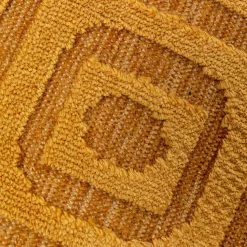 Kare Design Tapis Costa - Coton / Viscose - Jaune 14 Kare Design Tapis Costa - Coton / Viscose - Jaune -Tapis Soldes Boutique 1000341154 220411 040 DETAILS P000000001000341154