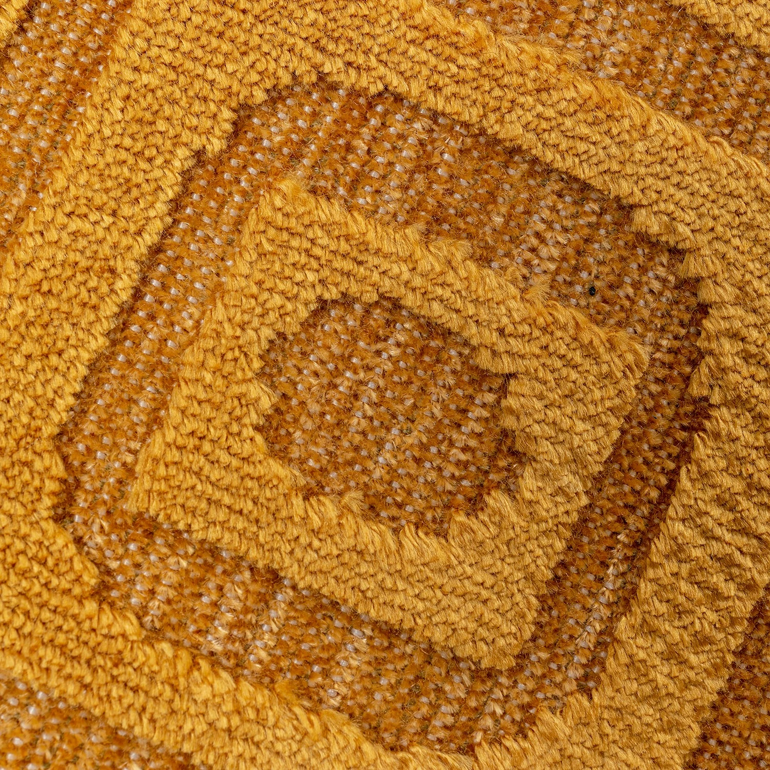 Kare Design Tapis Costa - Coton / Viscose - Jaune 8 Kare Design Tapis Costa - Coton / Viscose - Jaune – Image 6