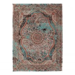 Kare Design Tapis Asilah - Coton / Chenille de polyester - Multicolore