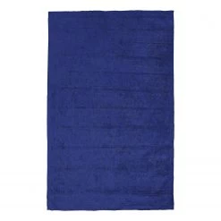 Kare Design Tapis Tara - Coton / Viscose - Bleu