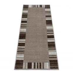 Hanse Home Tapis de couloir Border - Polypropylène - Beige / Taupe - 67 x 400 cm -Tapis Soldes Boutique 1000341282 220325 030 DETAILS P000000001000341282