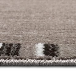 Hanse Home Tapis de couloir Border - Polypropylène - Beige / Taupe - 67 x 400 cm -Tapis Soldes Boutique 1000341282 220325 060 DETAILS P000000001000341282