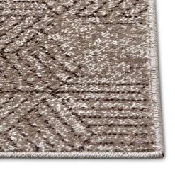 Hanse Home Tapis de couloir Polygon - Polypropylène - Beige / Taupe - 67 x 300 cm -Tapis Soldes Boutique 1000341285 220325 040 DETAILS P000000001000341285
