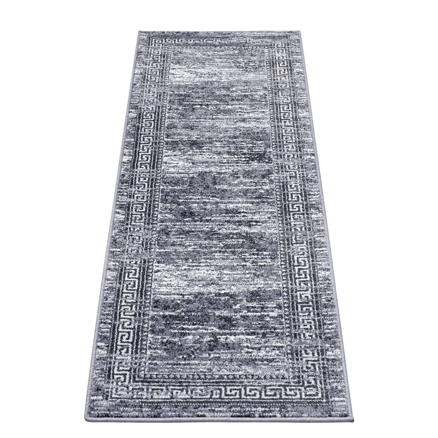 Hanse Home Tapis de couloir Frame - Polypropylène - Anthracite / Crème - 67 x 300 cm 5 Hanse Home Tapis de couloir Frame - Polypropylène - Anthracite / Crème - 67 x 300 cm – Image 3