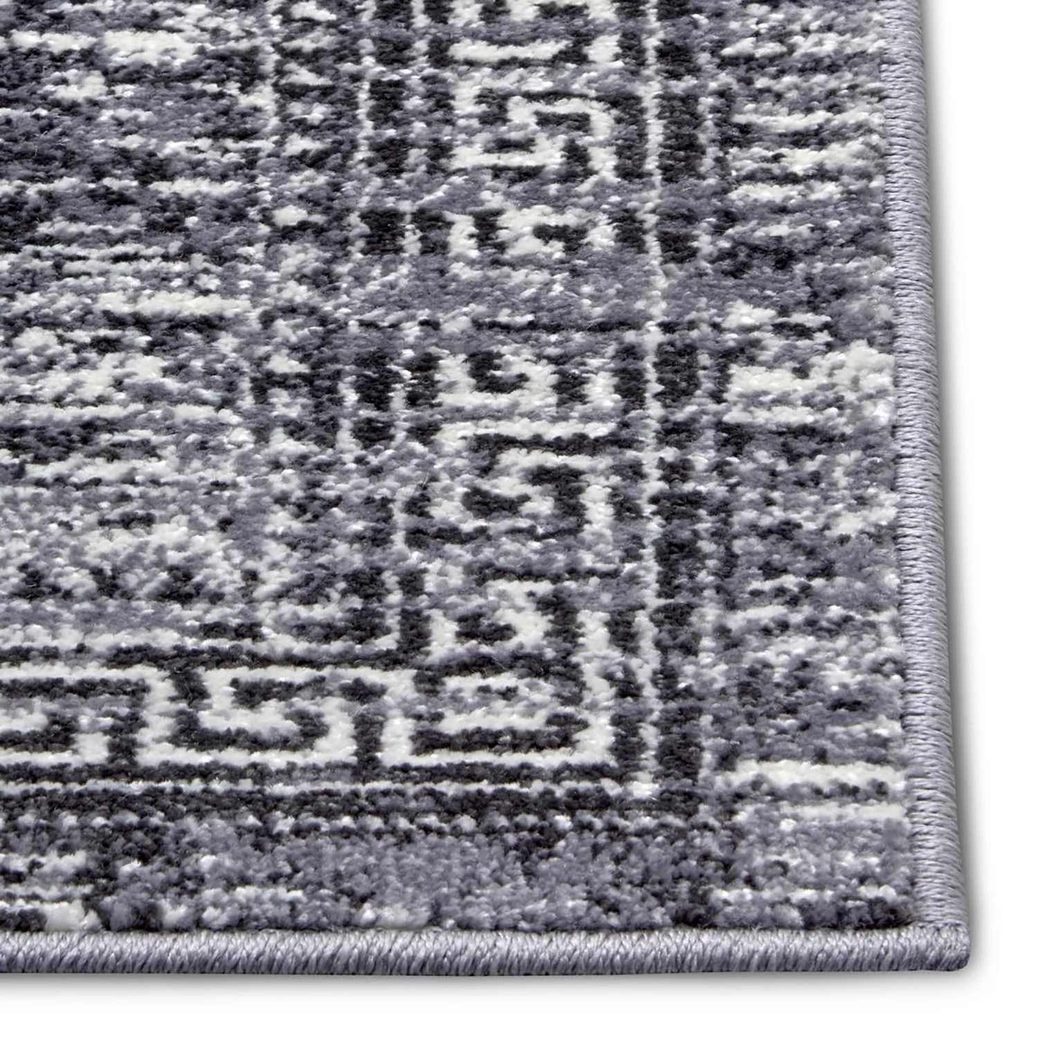 Hanse Home Tapis de couloir Frame - Polypropylène - Anthracite / Crème - 67 x 300 cm 6 Hanse Home Tapis de couloir Frame - Polypropylène - Anthracite / Crème - 67 x 300 cm – Image 4
