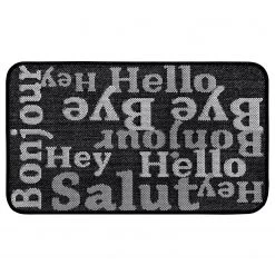 Hanse Home Paillasson - Polypropylène - Anthracite / Crème