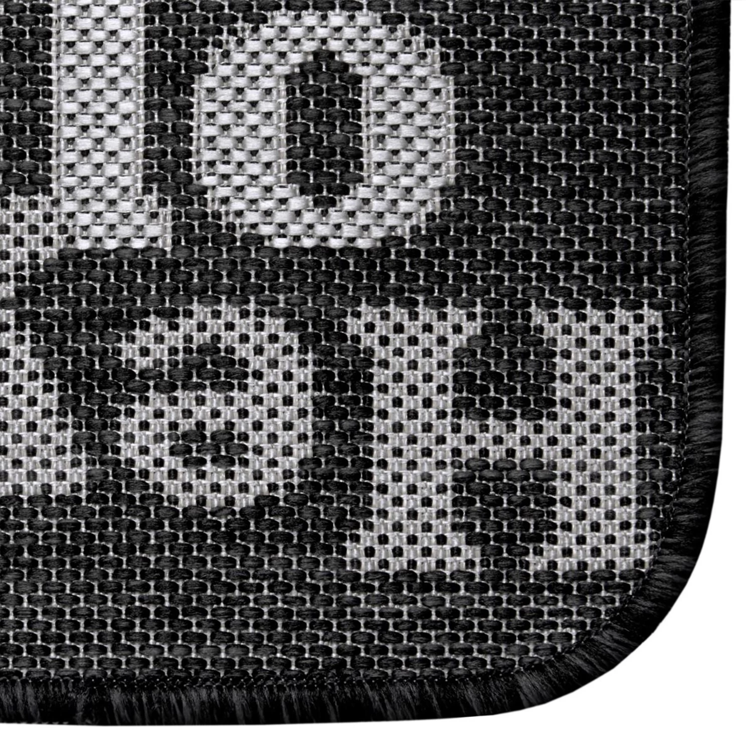 Hanse Home Paillasson - Polypropylène - Anthracite / Crème 4 Hanse Home Paillasson - Polypropylène - Anthracite / Crème – Image 2