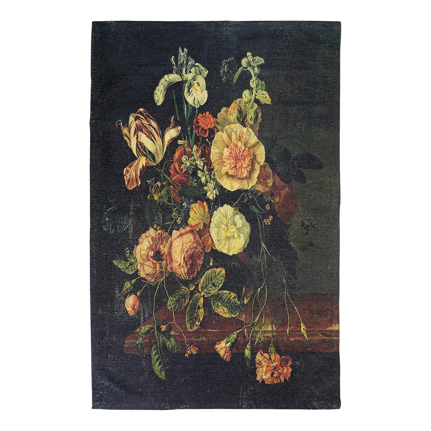 Kare Design Tapis Floral - Coton / Polyester - Noir / Multicolore 3 Kare Design Tapis Floral - Coton / Polyester - Noir / Multicolore