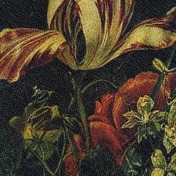 Kare Design Tapis Floral - Coton / Polyester - Noir / Multicolore 12 Kare Design Tapis Floral - Coton / Polyester - Noir / Multicolore -Tapis Soldes Boutique 1000342141 220411 050 DETAILS P000000001000342141